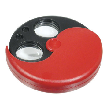 Zoom Pocket Magnifier- 8 different powers - 5X-12X