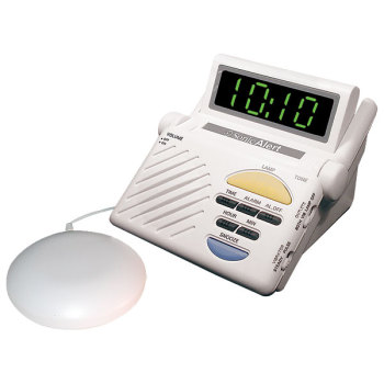 Sonic Alert Sonic Boom Alarm Clock with Bed Shaker SB1000SS