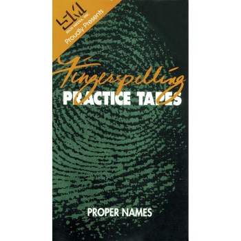 Fingerspelling Practice Tapes - Tape 2