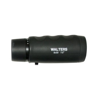 Walters 8x30 Waterproof Rubber Coated Monocular with Case and Strap