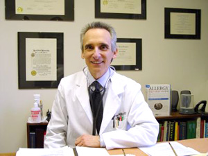 Dr. Jeffrey Miller in his office - photo
