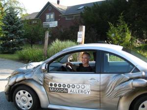 Dr. Jeffrey Miller in Mitey car photo