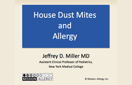 House Dust Mites and Allergy