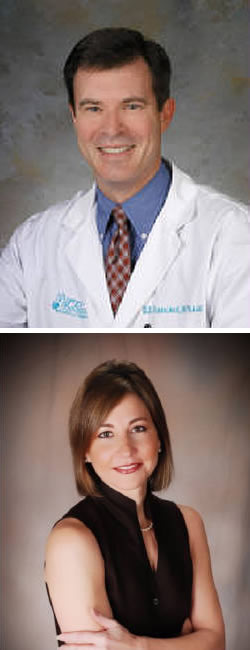 Photo of Dr. Brett Stanaland and Dr. Maria Olivero