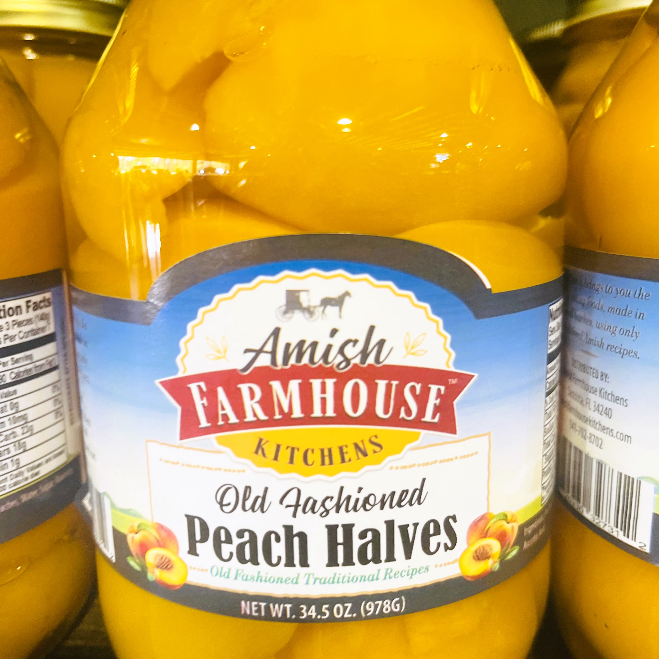Peach Halves - Amish Farmhouse Kitchens