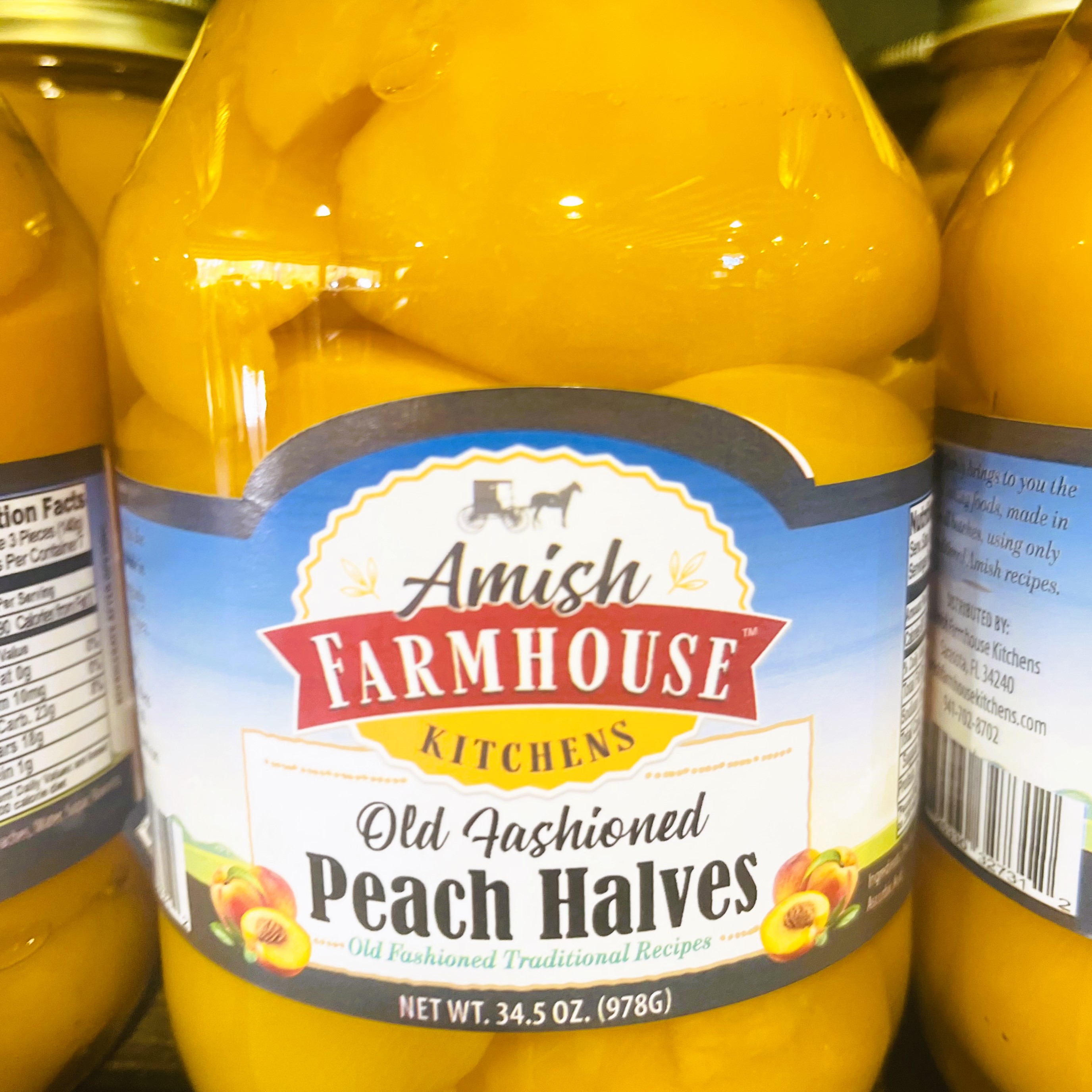 Product Image of Peach Halves - Amish Farmhouse Kitchens