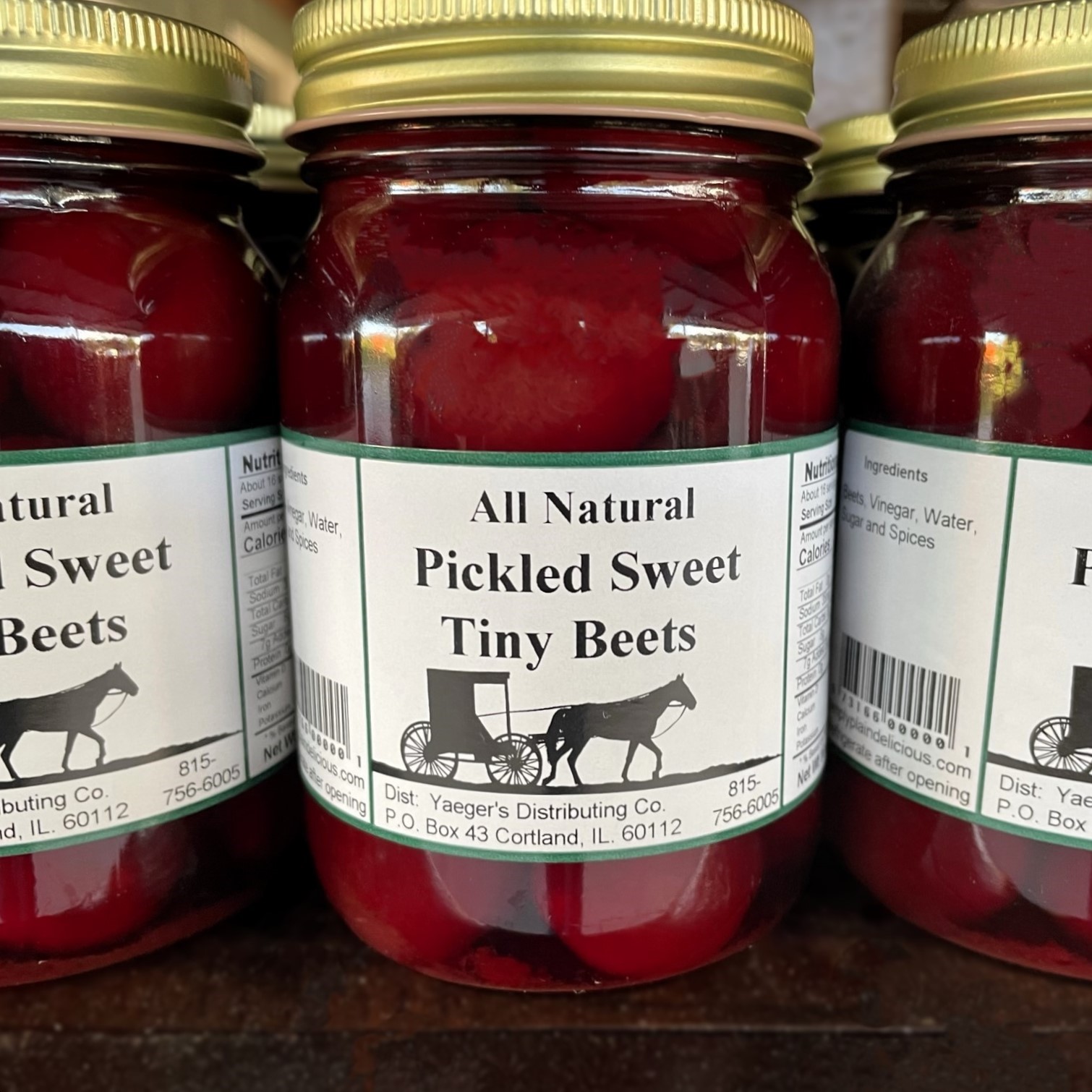 Pickled Sweet Tiny Beets - Yaeger's