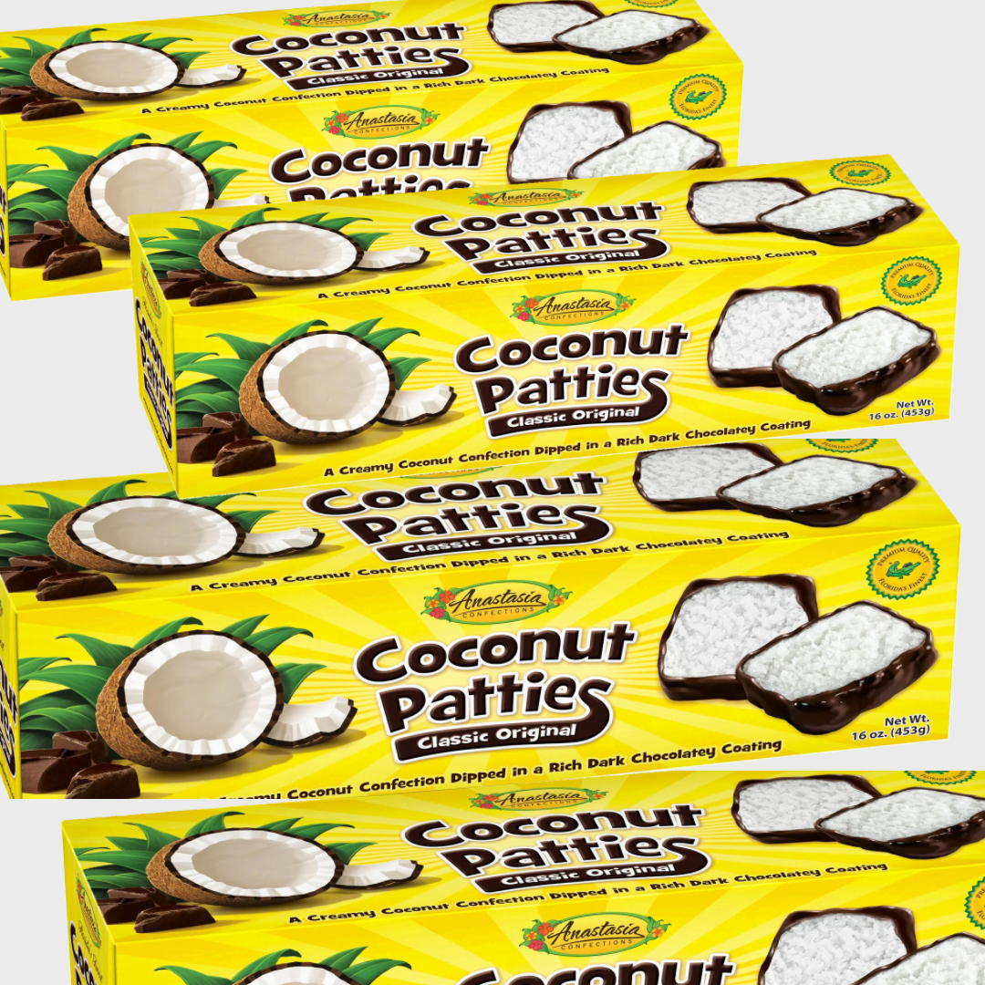 Coconut Patties - Anastasia Confections