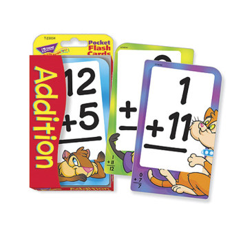 Low Vision Addition Pocket Flash Cards Low Vision Addition Pocket Flash Cards