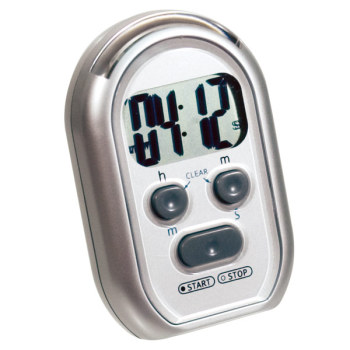3-Alert Digital Multi Timer- Silver 3-Alert Digital Multi Timer- Silver
