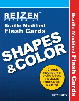 Shapes and Colors Flash Braille Cards Shapes and Colors Flash Braille Cards