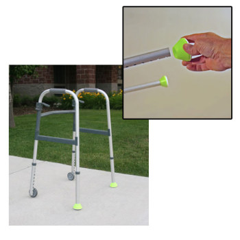 Walker Coasters- One Pair - Tennis Ball Yellow