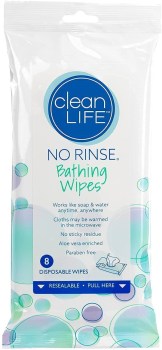No Rinse Bathing Wipes No Rinse Bathing Wipes