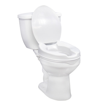 Raised Toilet Seat with Lid Raised Toilet Seat with Lid