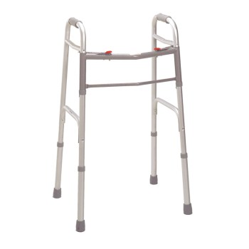 Two Button Deluxe Folding Walker - Adult Two Button Deluxe Folding Walker - Adult