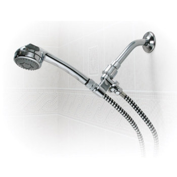 Deluxe Handheld Chrome Shower Massage with 3 Sprays Deluxe Handheld Chrome Shower Massage with 3 Sprays