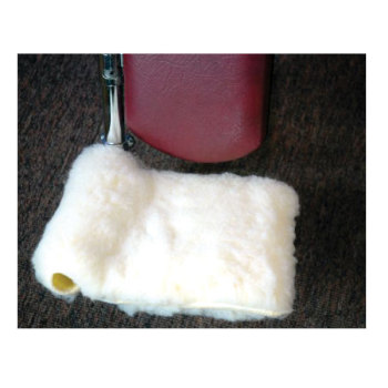 Synthetic Shearling Wheelchair Footrest Covers Synthetic Shearling Wheelchair Footrest Covers