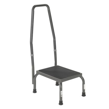 Foot Stool with Handrail