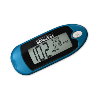 Prodigy Pocket Blood Glucose Meter Kit- Blue Prodigy Pocket Blood Glucose Meter Kit- Blue