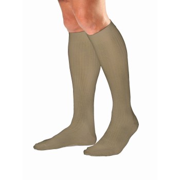 Jobst Mens Dress Khaki Knee High Socks- Large Jobst Mens Dress Khaki Knee High Socks- Large