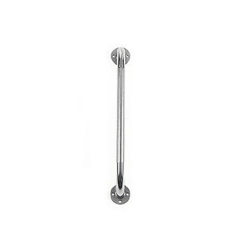 18in Knurled Chrome Grab Bar