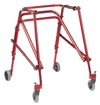 Drive Nimbo Posterior Walker- Large- Red