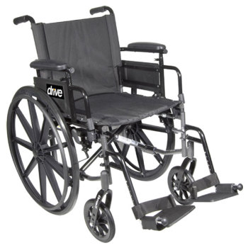 Cirrus IV Wheelchair 18-in Seat Flip Back Full Arm Elevating Leg Rests Cirrus IV Wheelchair 18-in Seat Flip Back Full Arm Elevating Leg Rests