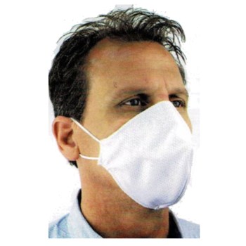 Re-Usable Moisture Barrier Face Mask- White