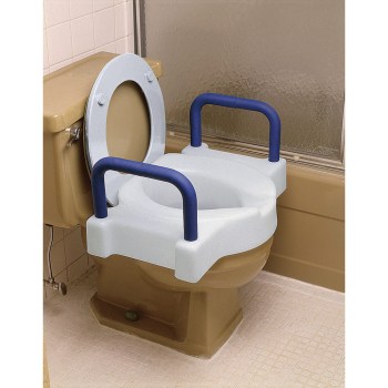 Tall-Ette Raised Toilet Seat with Arms- 4in Tall-Ette Raised Toilet Seat with Arms- 4in