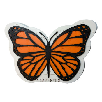 Butterfly Tactile Jigsaw Puzzle