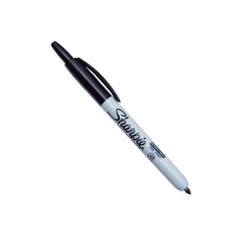 Retractable Sharpie Pen - Black Retractable Sharpie Pen - Black