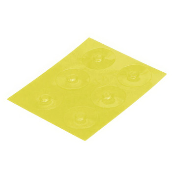 Color-Dots Tactile Key Locators - Yellow