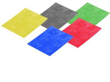 Color-Dots Tactile Key Locators - Set of 30 - 6 of each color