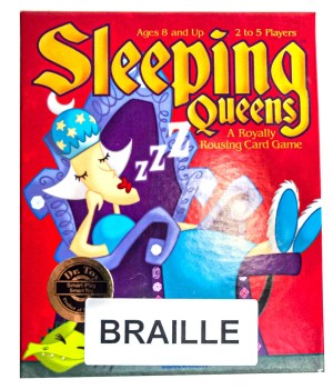 Sleeping Queens Card Game - Braille Modified Sleeping Queens Card Game - Braille Modified