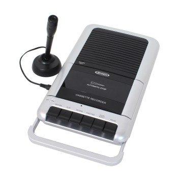 Jensen Portable Cassette Player and Recorder - AC-DC Jensen Portable Cassette Player and Recorder - AC-DC