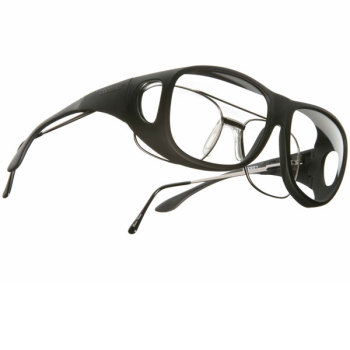 Cocoons L Pilot OveRx Sunwear- Black Fr- Clear Lens
