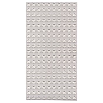 Bump Dots- Round-Flat Top-Clear-Medium-200pk