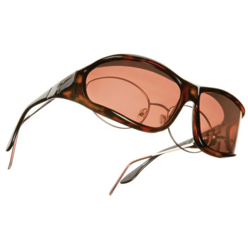 Vistana OveRx Sunglasses- Tortoise with Copper Lens- Large