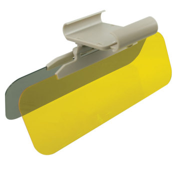 Reizen Anti-Glare Car Visor for Day and Night Driving with Adj. Slider Reizen Anti-Glare Car Visor for Day and Night Driving with Adj. Slider