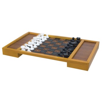 Large Table Top Chess Set for the Blind or Those With Low Vision