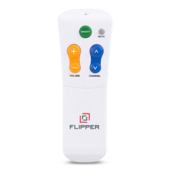 Flipper Two-Device Universal Low Vision Remote - New and Improved Flipper Two-Device Universal Low Vision Remote - New and Improved