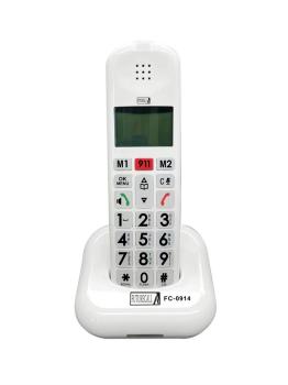 Cordless Caller ID Phone 40db Handset Volume