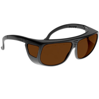 Noir Spectra Shields Large Adjustable Fitover 10 Percent- Medium Amber