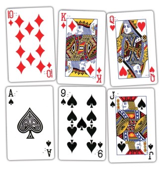 Pinochle Playing Cards - Extra Large Brailled Pinochle Playing Cards - Extra Large Brailled