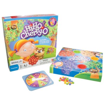 Hi Ho Cherry-O Counting Game- Braille Hi Ho Cherry-O Counting Game- Braille