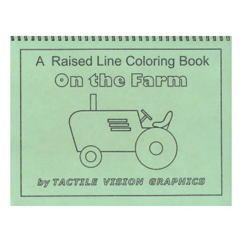 On the Farm - Raised Line Coloring Book, Level 1