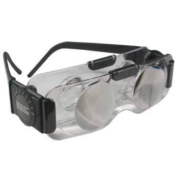 Coil 2X TV Spectacles - Ophthalmic Vision Hands-Free Binoculars - Clear Lens Coil 2X TV Spectacles - Ophthalmic Vision Hands-Free Binoculars - Clear Lens