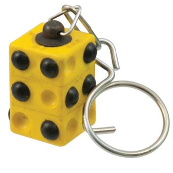 Braille Pocket Keychain Learning Tool