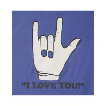 I Love You T-Shirt -Red  - Small