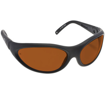 Noir Spectra Shields Wrap Around 24 Percent- Amber-Orange